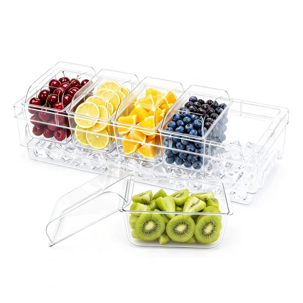 2026 Taco Bar Serving Set for  - Garnish Tray Set recensione e prezzo