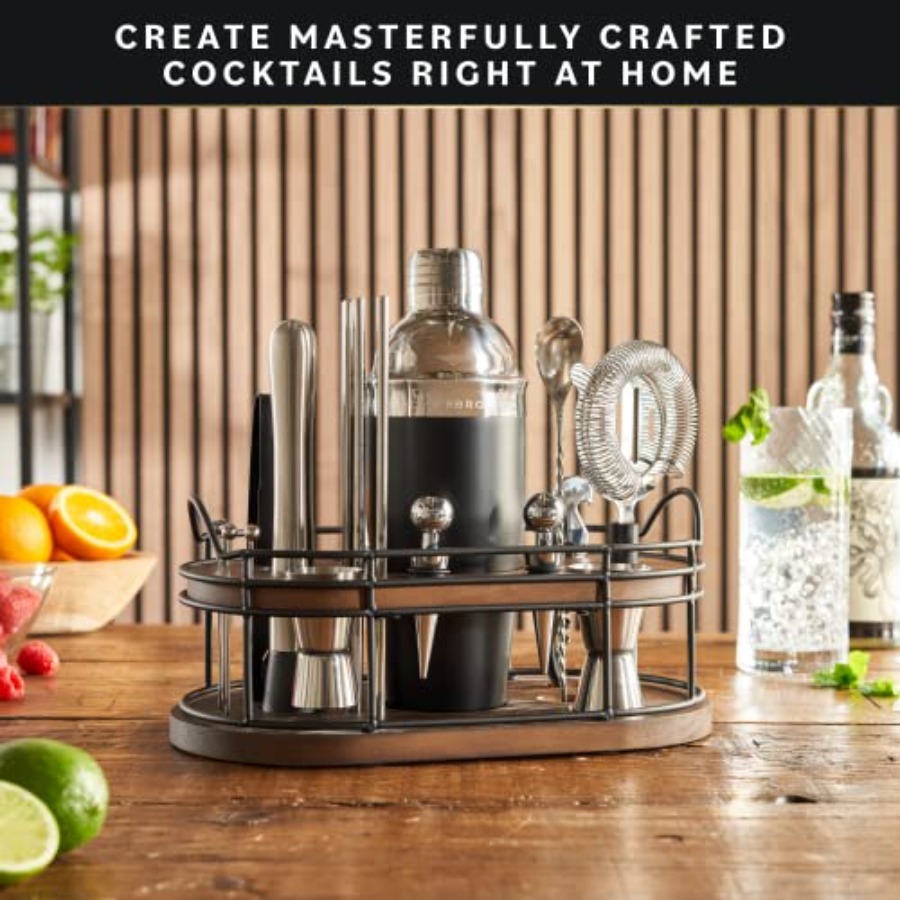 Bartender Kit - 22-Piece Cockt - Cocktail Recipe Book recensione e prezzo