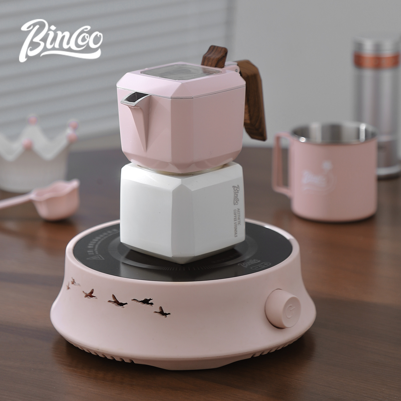 BINCOO Dual Valve Moka Pot Squ - Home Barista recensione e prezzo