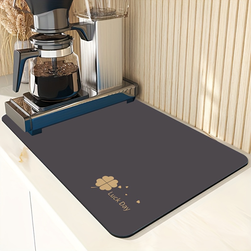 Dark Grey Clover Luck Dish Dry - Home Bar And Counter recensione e prezzo