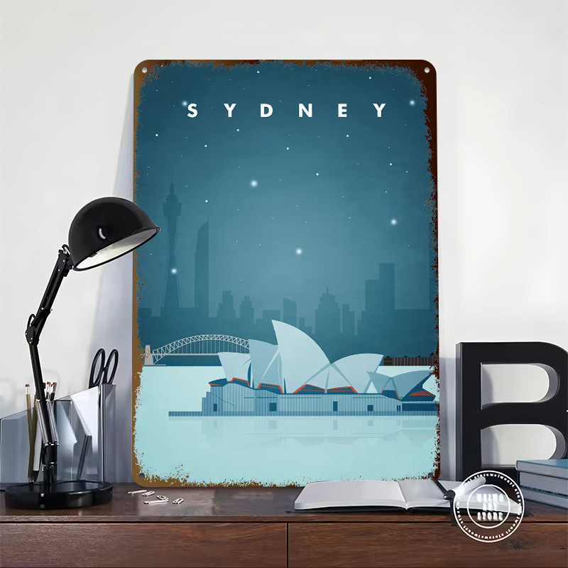 Sydney Travel Poster Customize - Home Bar Sydney recensione e prezzo