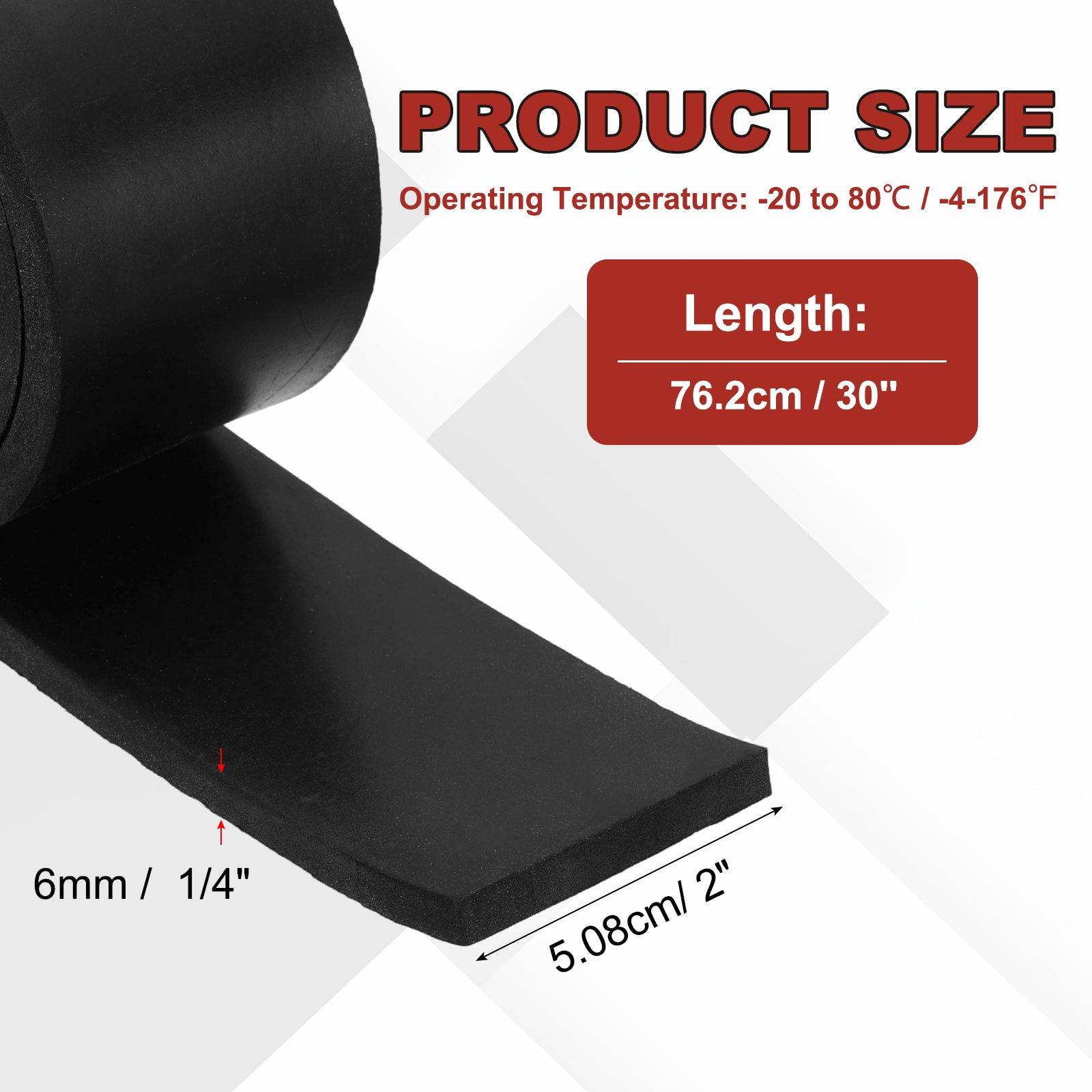 Neoprene Rubber Strips Solid R - Bar Mat Rubber recensione e prezzo