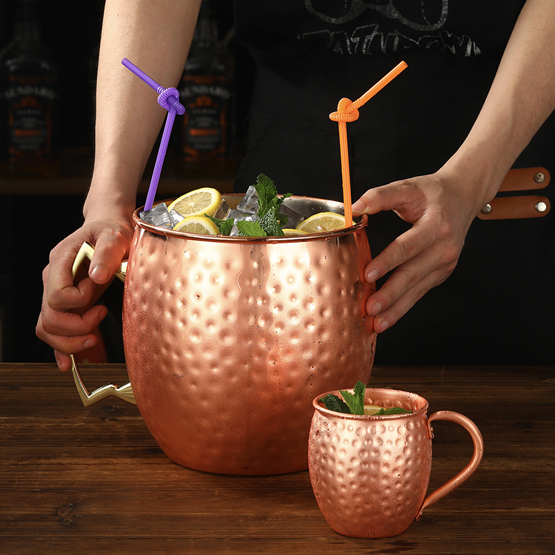 Giant Hammered Moscow Mule Mug - Mule Copper Mug recensione e prezzo