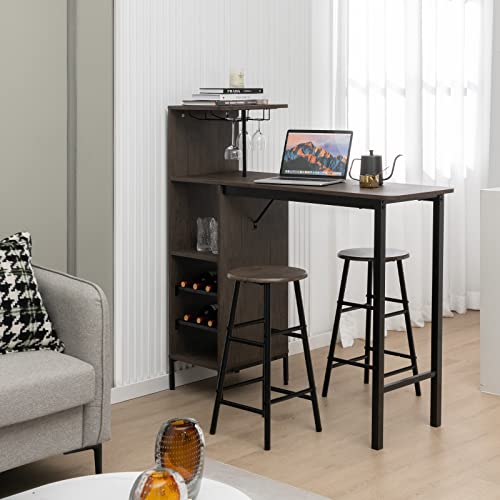 3-Piece Industrial Bar Set: Br - Home Bar And Counter recensione e prezzo