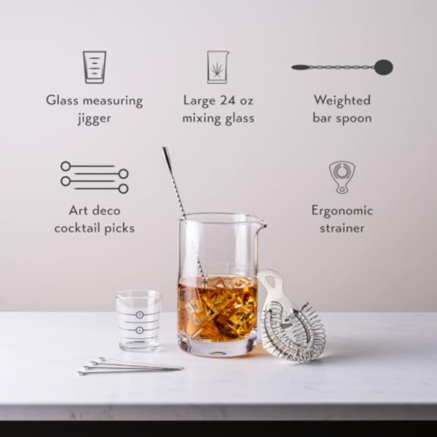 Cocktail Mixing Glass, Old Fas - Old Fashioned Glass recensione e prezzo