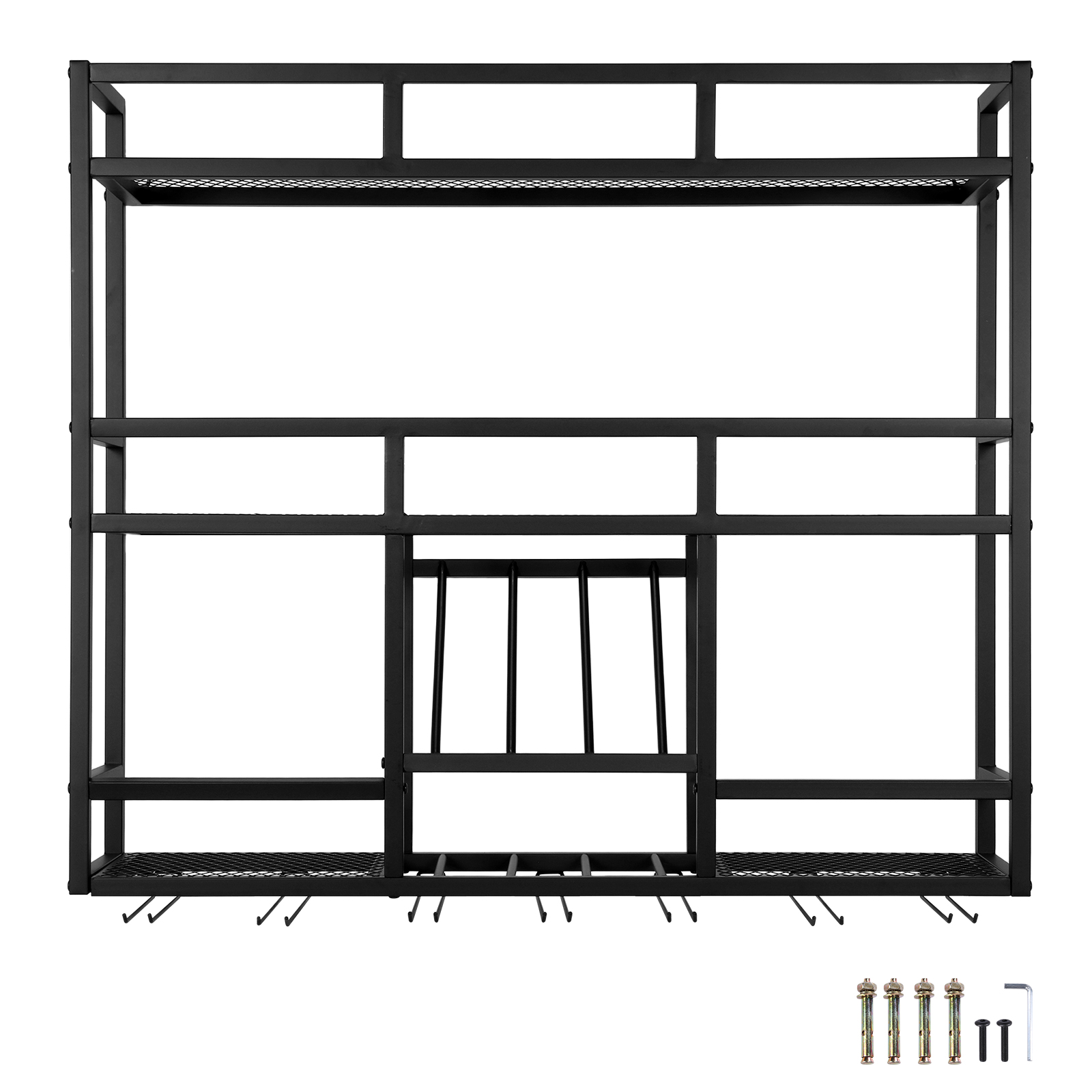 3 Tiers Wall Mounted Wine Rack - Home Bar Shelf recensione e prezzo