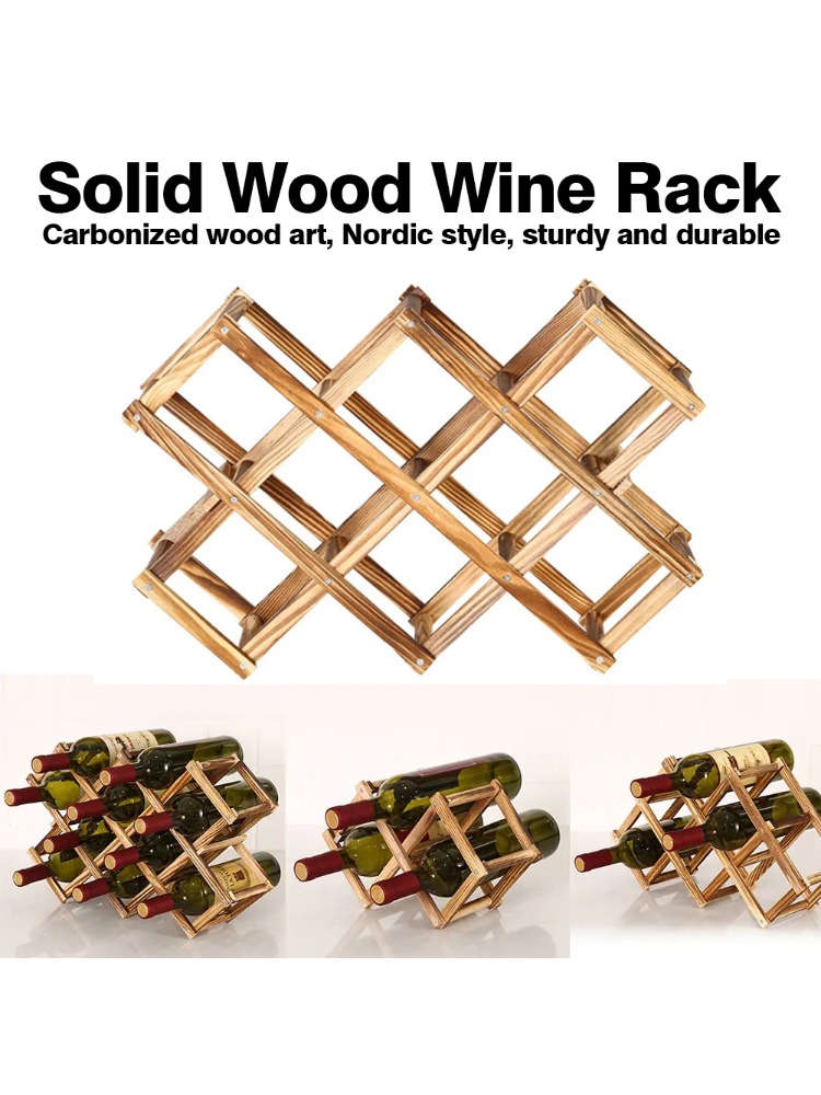 Stackable Wine Storage Shelves - Home Bar Shelf recensione e prezzo