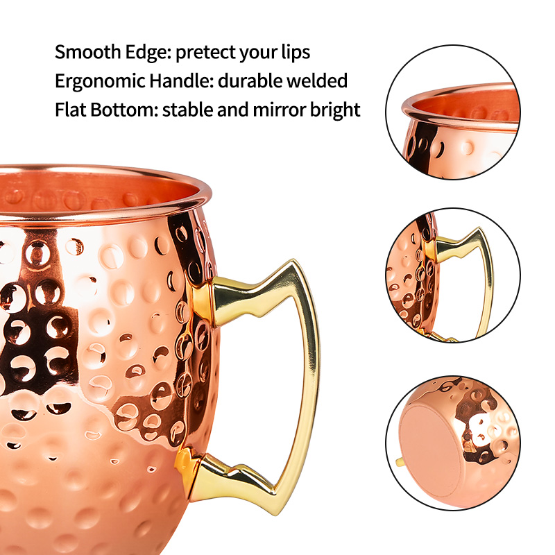 Moscow Mule Stainless Steel Mu - Mule Copper Mug recensione e prezzo